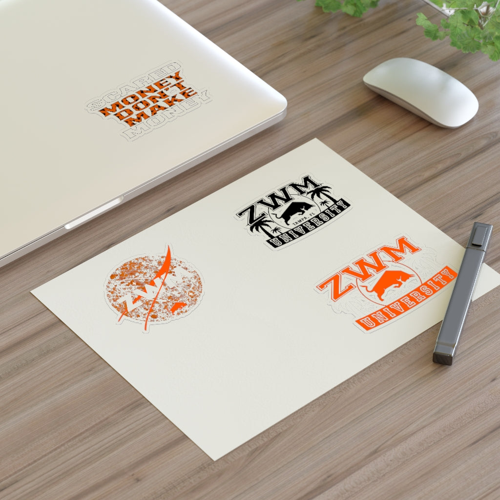 ZWM Orange Theme Sticker Sheet